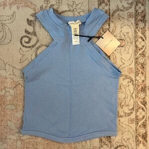 No more tags! Light Blue Tank Top